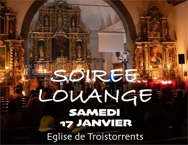 Soirée de louange | Apéritif & Concert_Troistorrents