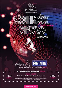 Soirée Disco sur glace_La Rosière - Montvalezan