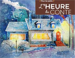 chaumière en hiver aquarelle - Sunrise Pixabay