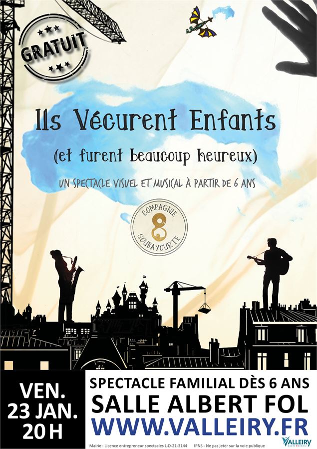 Spectacle visuel et musical : Ils vécurent enfants (et furent beaucoup heureux)_Valleiry - © Cie Sou