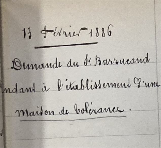 Pause patrimoine : une maison de tolérance à Albertville ?_Albertville