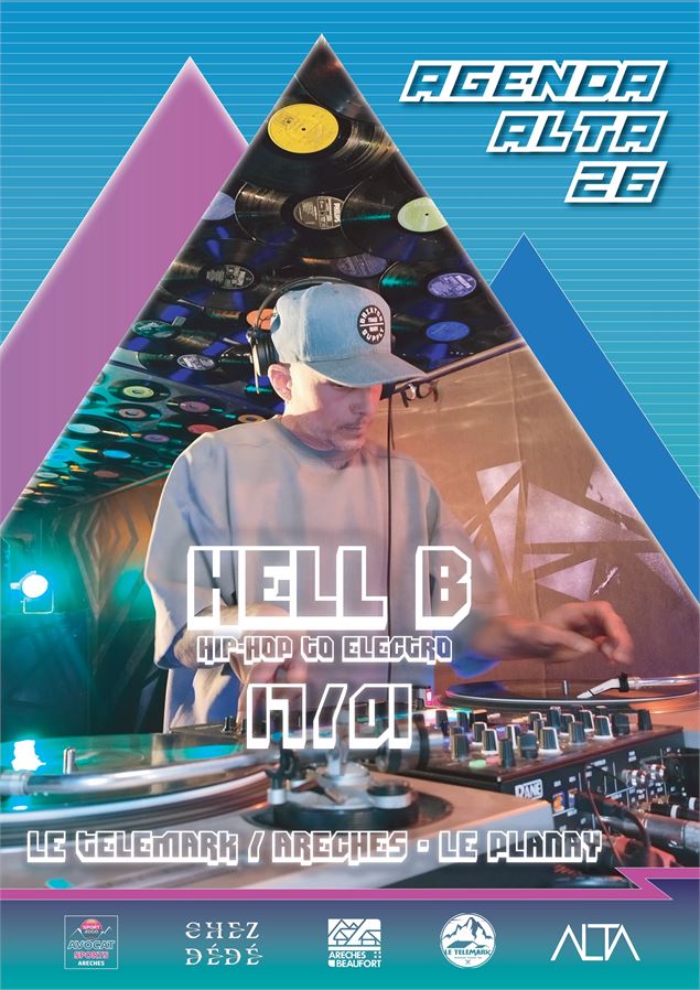 affiche du concert Hell B à Arêches-Beaufort - Telemark