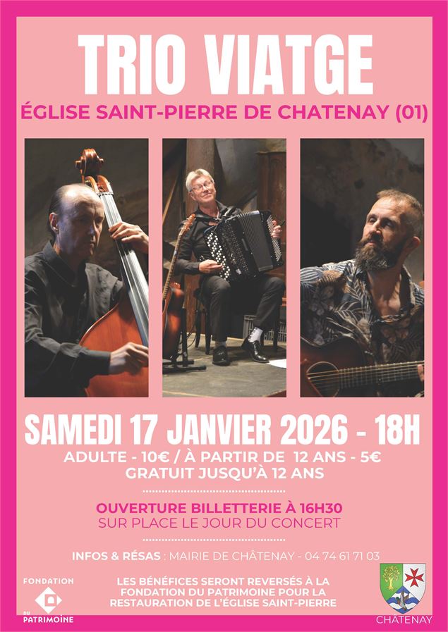 Concert VIAGTE - Cuivres en Dombes
