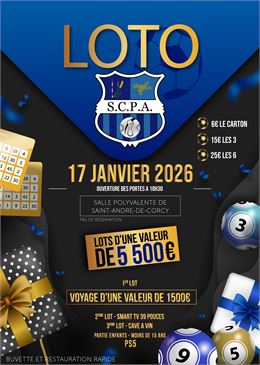 Affiche LOTO - SCPA Animation