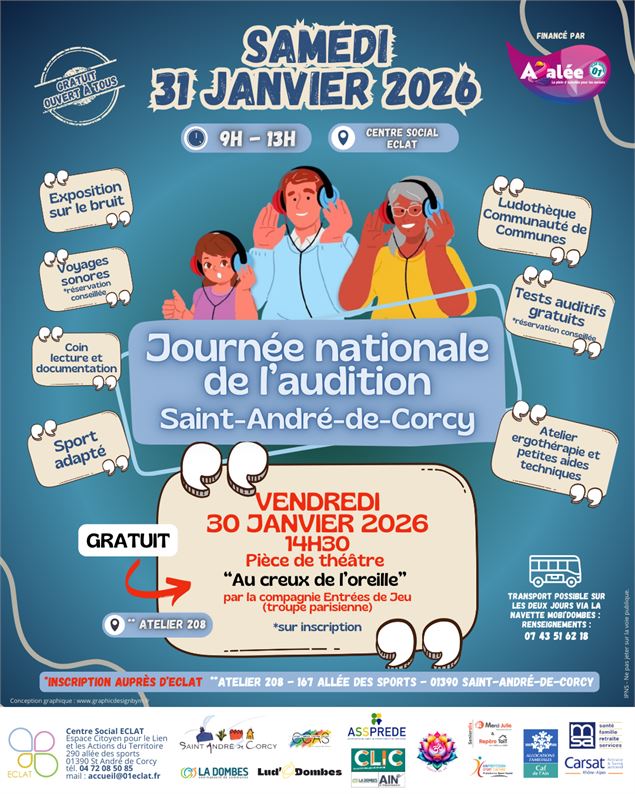 Journées de l'audition - graphicdesignbym