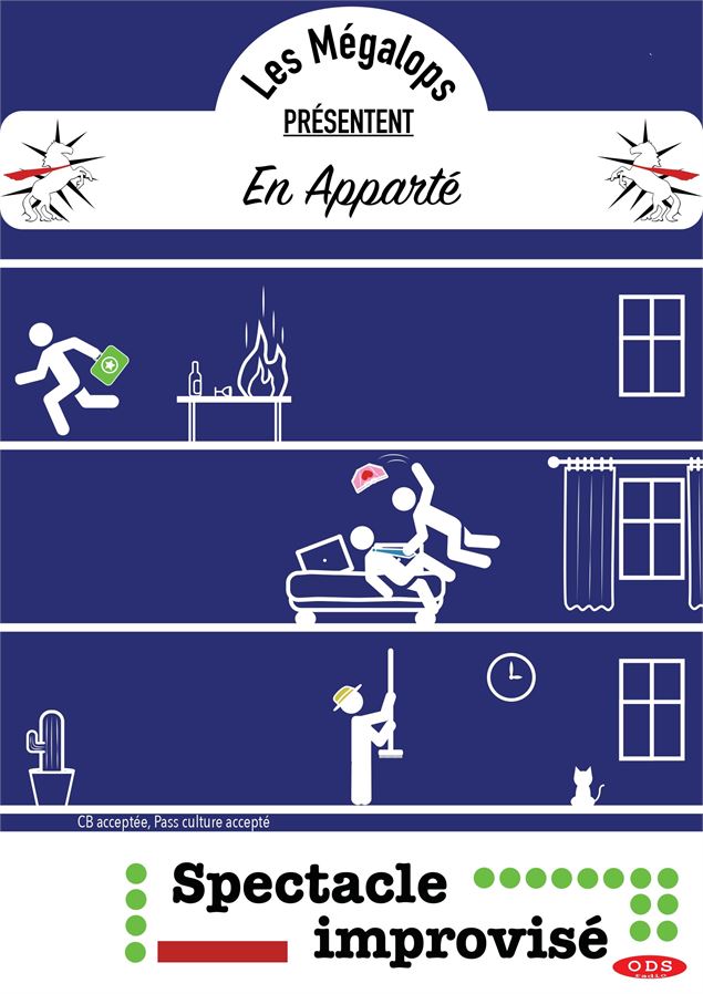 Théâtre d'improvisation : En apparté_Annecy - Les Mégalops