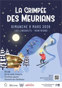 Affiche de la 6ème Grimpée des Meurians