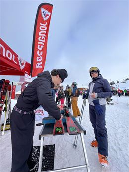 Ski Test Rossignol & Dynastar par Skiset Olympic Sport & Café_La Rosière - Montvalezan