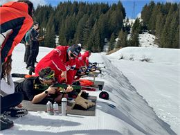 Initiation au biathlon / Carabine Laser_Bisanne 1500