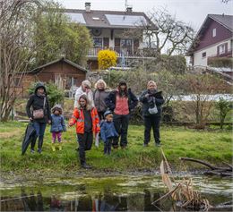 Découverte de la mare du Pré de Vassy - Ville d'Annecy