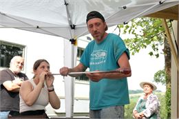 Atelier mobile de soufflage de verre par "Verre chez soi"_Évian-les-Bains - Verre chez Soi