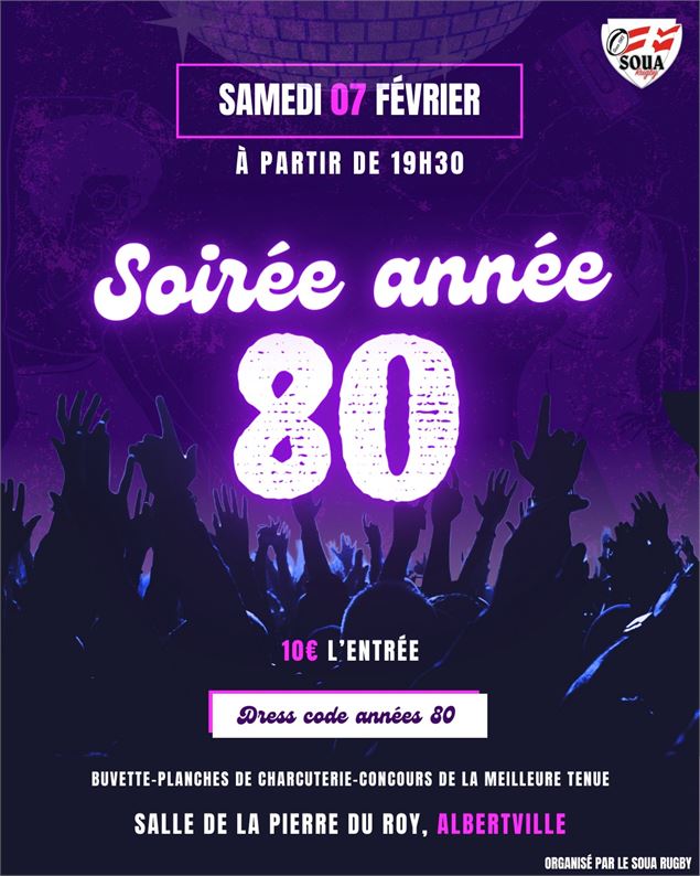 Soirée année 80_Albertville