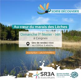 Au coeur du marais des Lèches - SR3A