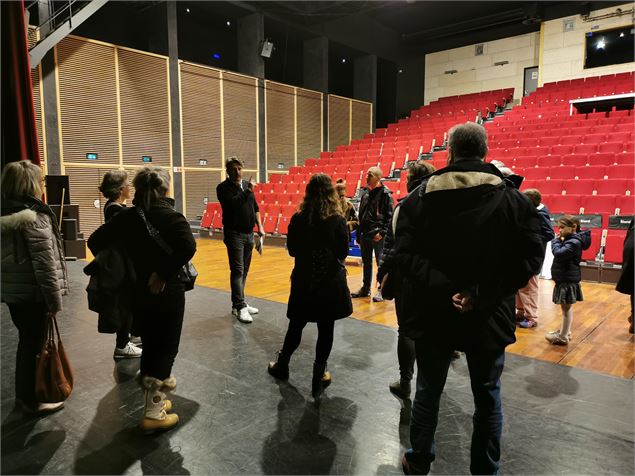 Visite du théâtre de l'Esplanade du Lac - EDL