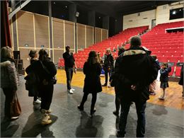 Visite du théâtre de l'Esplanade du Lac - EDL