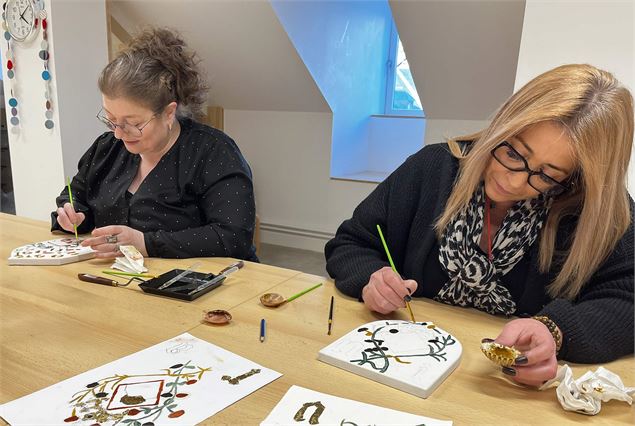 Visite-atelier adulte I Dans l'atelier du peintre_Chambéry - Solenne Paul - Département de la Savoie