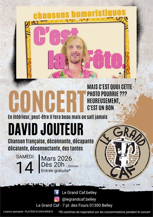 Concert au Grand Caf à Belley_Belley - Le Grand Caf