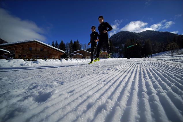 Footing givré_Praz-sur-Arly