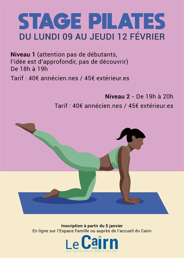 Stage de pilates pour adultes_Annecy