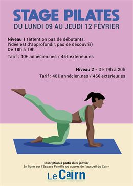 Stage de pilates pour adultes_Annecy
