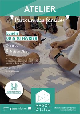 Atelier d’investigation Parcours des familles - Maison d'Izieu