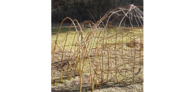 Cabane et bricolages avec des plantes (6-13 ans) - Maison du Marais_Ceyzérieu - Maison du Marais