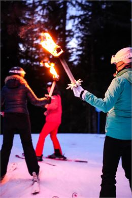 Descente aux flambeaux - Tristan Persais