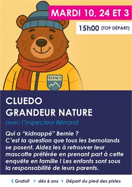 Affiche de l'animation - Bernex Mairie