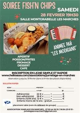 Soirée Fish'N Chips