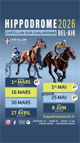 Courses hippiques 2026 - Mairie de Châtillon-sur-Chalaronne