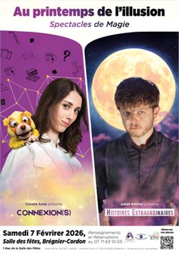 Spectacles de magie : au printemps de l'illusion_Brégnier-Cordon