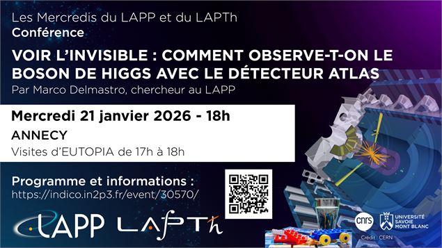 Conférence : Voir l’invisible - Comment observe-t-on le boson de Higgs avec le détecteur Atlas ?_Ann