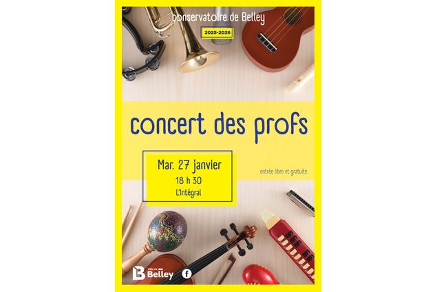 Concert des profs_Belley - Conservatoire de Belley