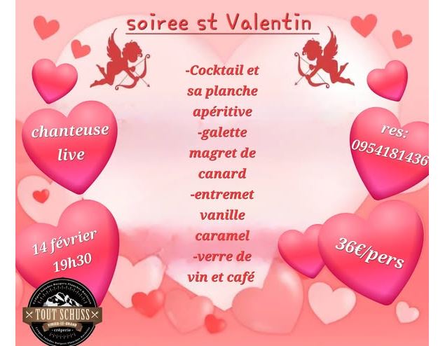 Soirée Saint Valentin au Tout Schuss_Virieu-le-Grand - Tout Schuss