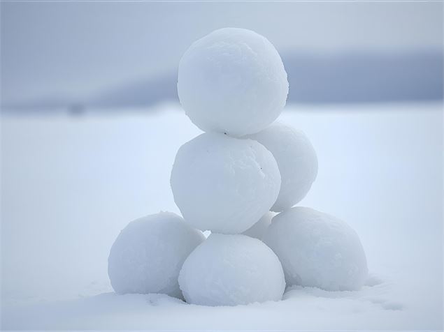 Boules de neige - Canva IA