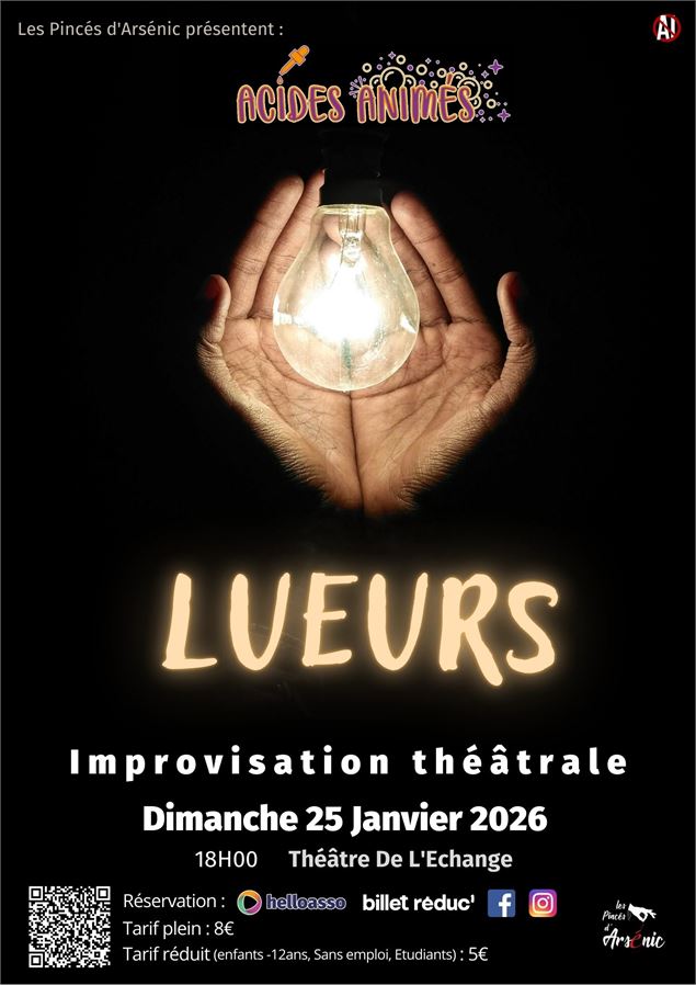 Lueurs - Spectacle théâtre d'Improvisation_Annecy - Les Acides Animés - Cie Théâtre Improvisation – 