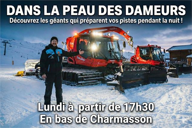 Affiche pour l'animation des dameurs - Gemini AI