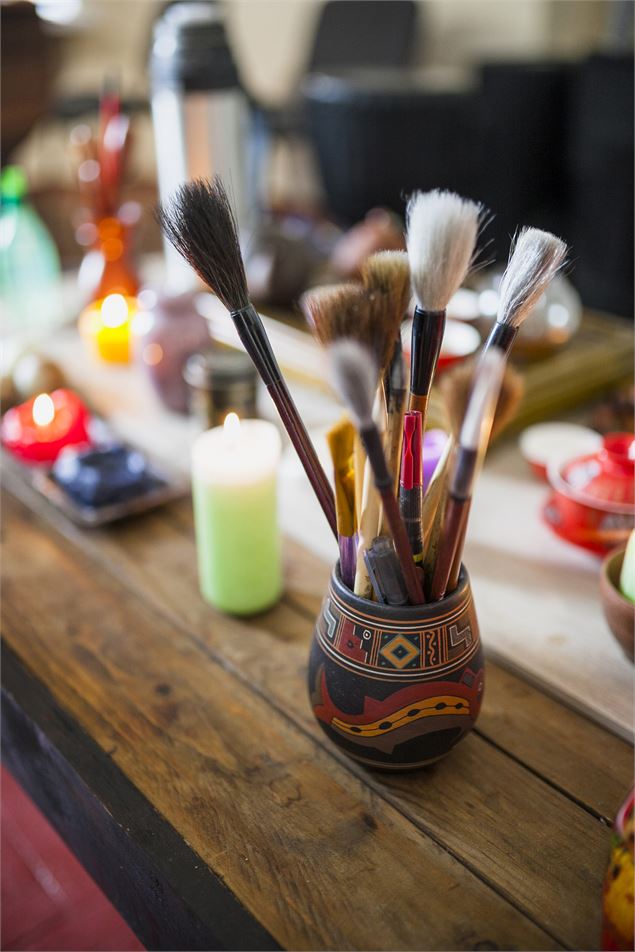 Atelier peinture à Thollon - Freepik