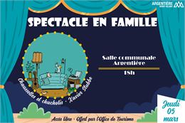 Spectacle en famille - Chaussettes et chuchotis_Argentière - OT Les Houches