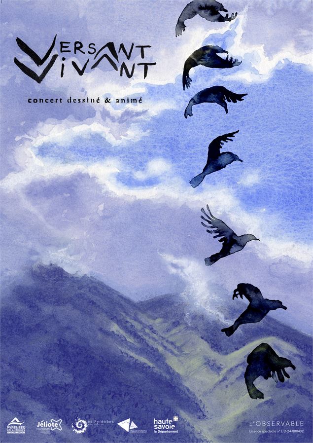 Versant vivant - concert dessiné et animé - Versant vivant - concert dessiné et animé