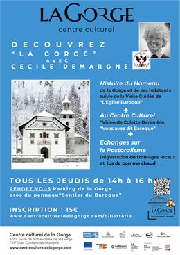 "Découvrez la Gorge" avec Cécile Demargne et le Centre Culturel de la Gorge_Les Contamines-Montjoie