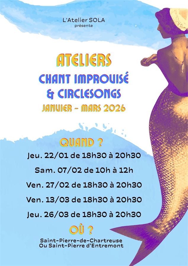 Flyer recto - L'Atelier Sola