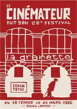 Affiche Festival Ecran Total 2026 - ©Graphisme par Hershel Lemarach