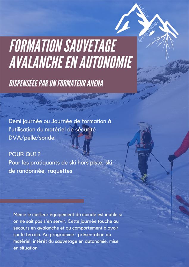 Formation sauvetage avalanche - Emilie Fourot