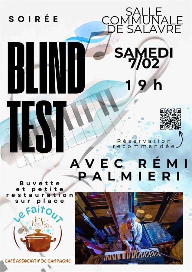 SOIRÉE BLIND TEST EN LIVE  avec Rémi Palmieri - Rémi Palmieri