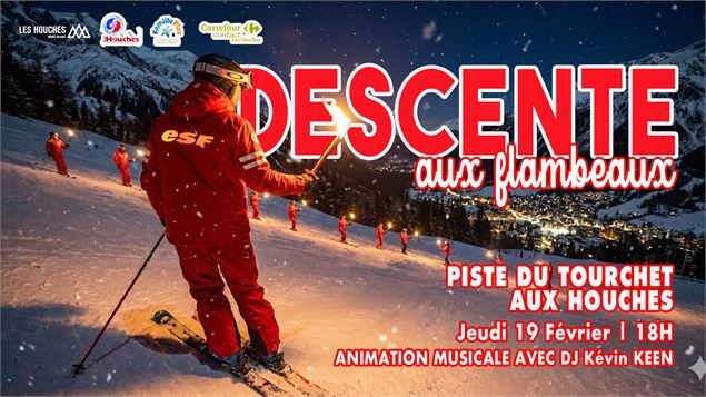 Descente aux Flambeaux_Les Houches