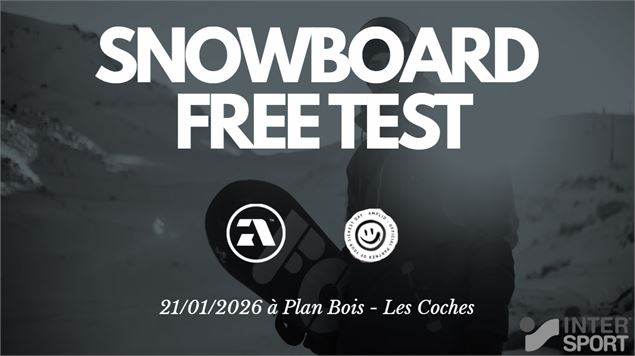 Snowborad test gratuit AMPLID / INTERSPORT La Plagne - Les Coches_Montchavin-les-Coches - Intersport