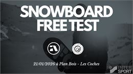 Snowborad test gratuit AMPLID / INTERSPORT La Plagne - Les Coches_Montchavin-les-Coches - Intersport