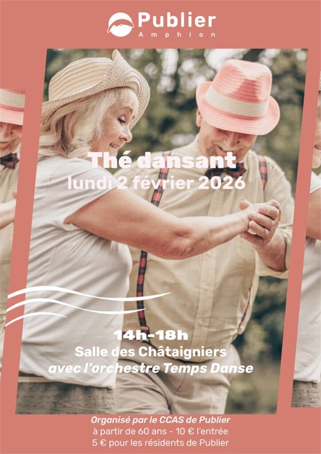 Thé dansant à Publier - Mairie de Publier