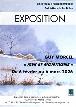Exposition - Mer et montagne par Guy Morcel_Saint-Gervais-les-Bains - Guy Morcel